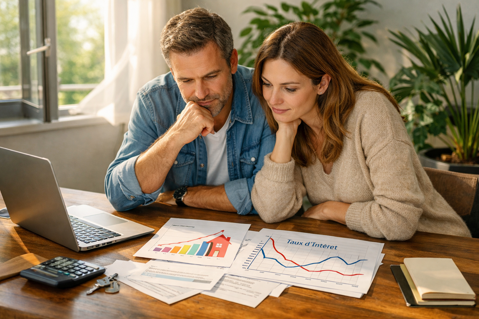 Graphique d'évolution des prix immobiliers en Brabant wallon et à Bruxelles
