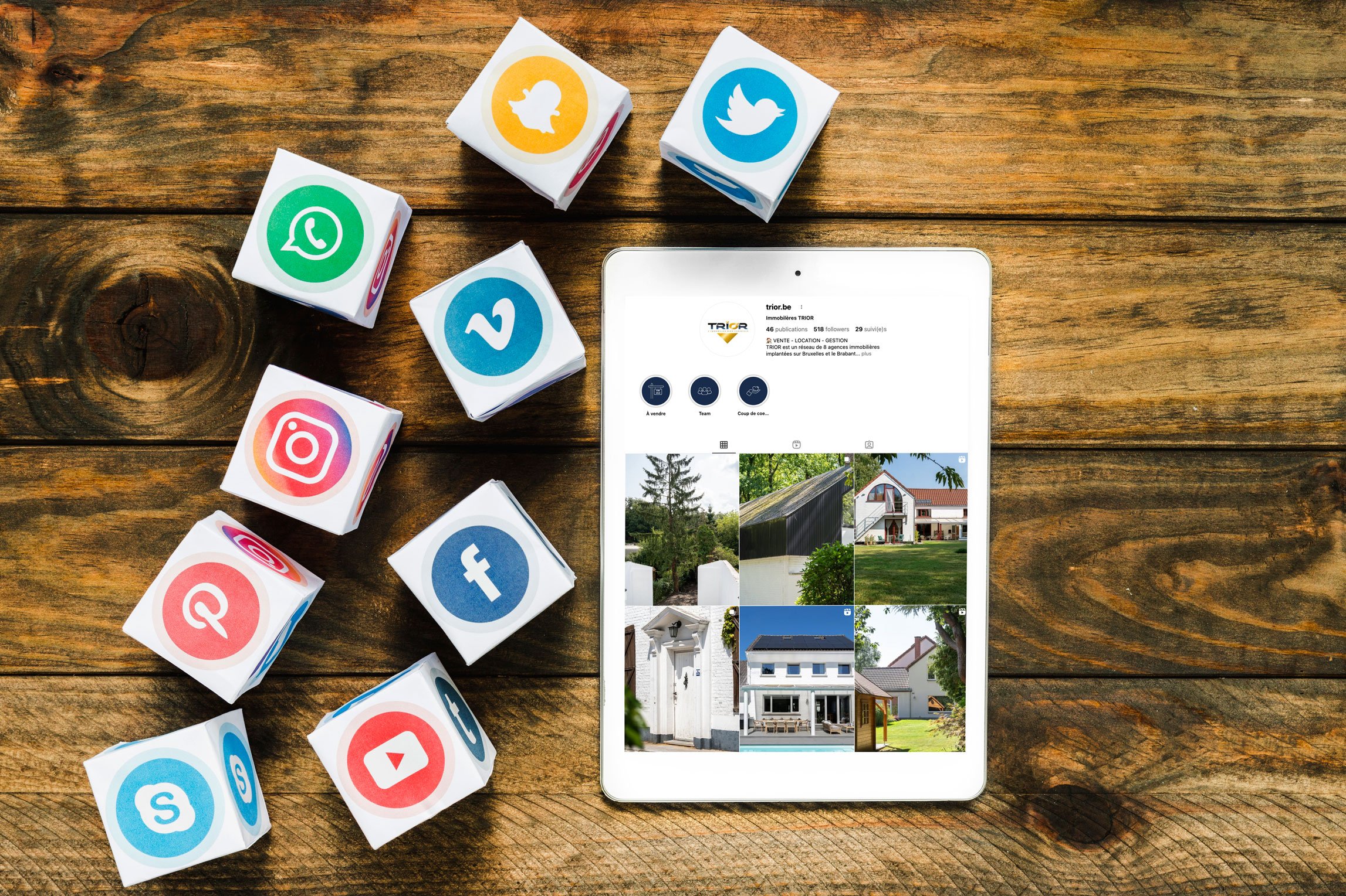 Réseaux sociaux TRIOR