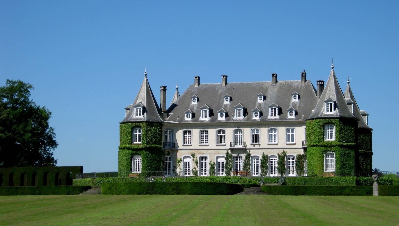 Chateau de La Hulpe - figure représentative de la commune de La Hulpe